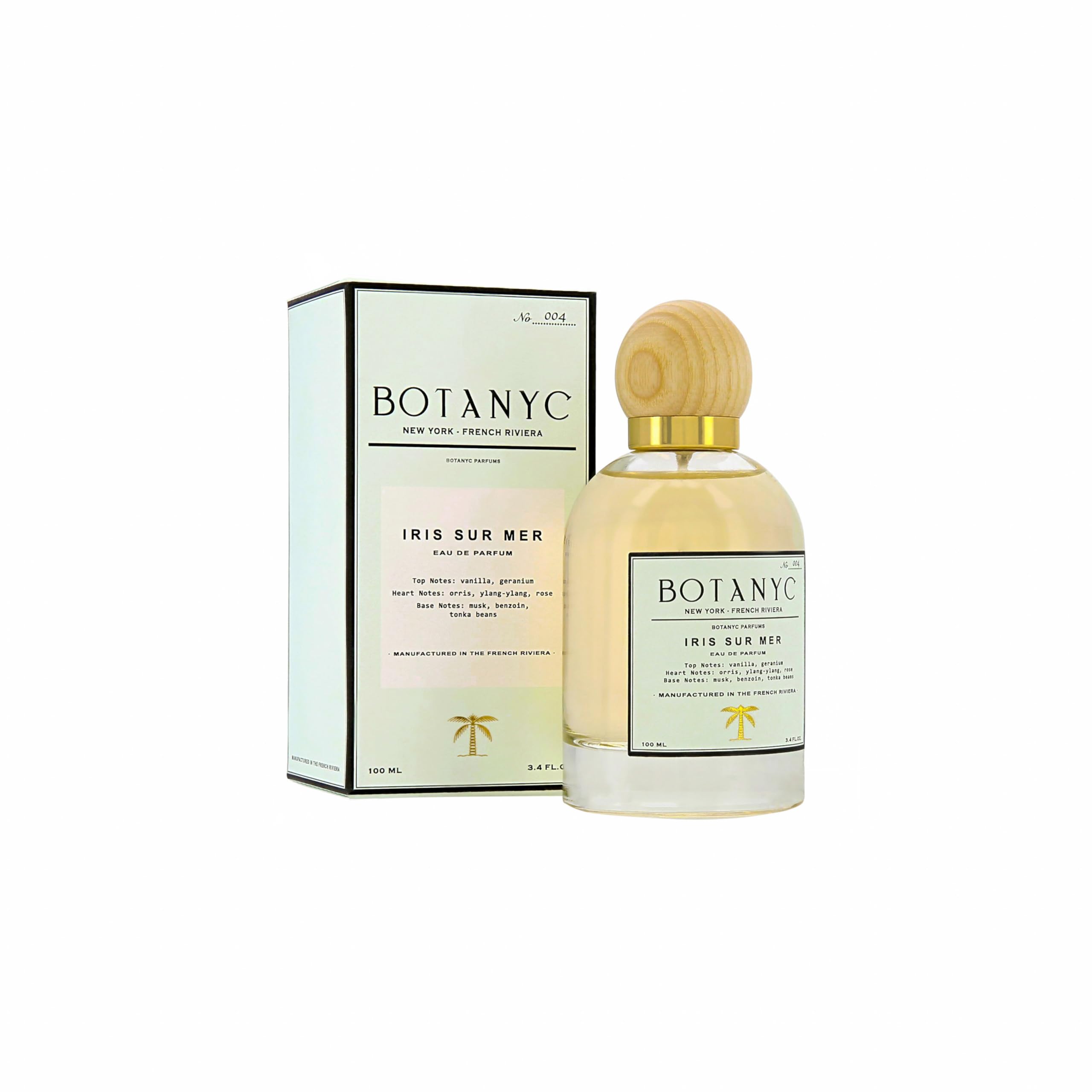 Iris Sur Mer Perfume, Botanyc for women and men, Floral fragrance 100 Ml