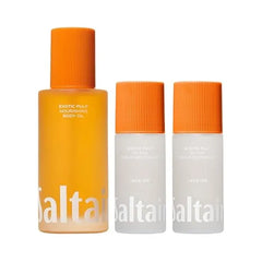 Saltair Exotic Pulp Essentials AHA Serum Deodorant 2 Pack + Hydrating Body Oil