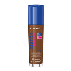 Rimmel MATCH PERFECTION foundation #603-chocolate 30 ml