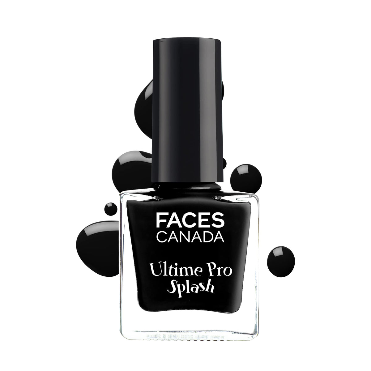 FACESCANADA Faces Canada Splash Nail Enamel Black Beauty 15 8ml