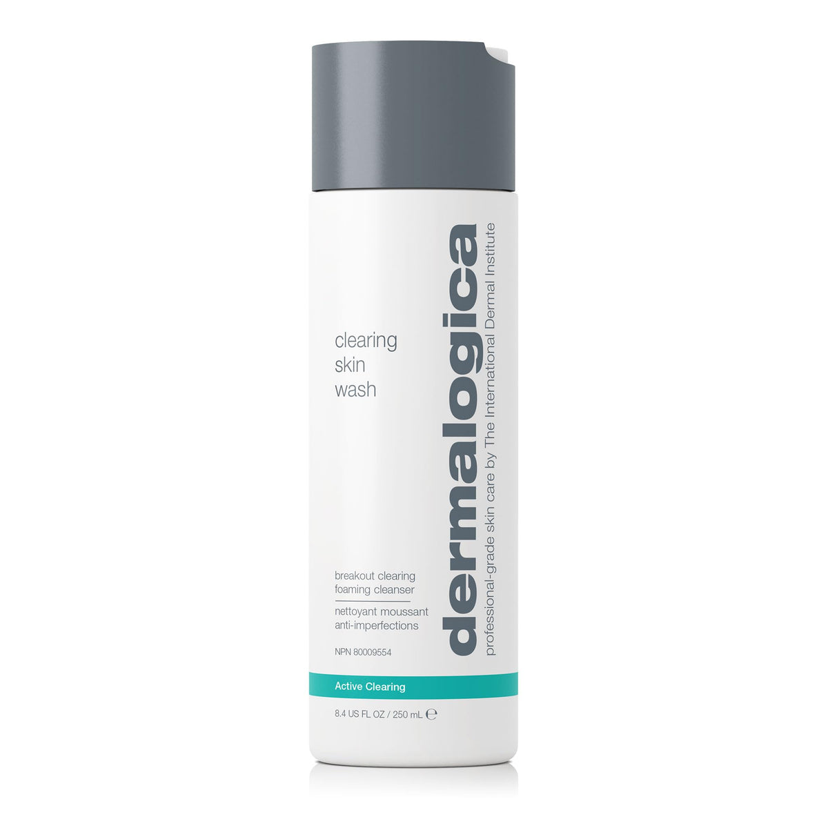 Dermalogica Clearing Skin Wash, Effective, Naturally-Foaming Cleanser for Acne-Prone and Oily Skin - 250ml