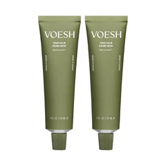 VOESH Hand Balm Home & Away Duo - Hinoki & Cedar, Set of Two Hand Creams, Travel-Friendly Hand Lotions
