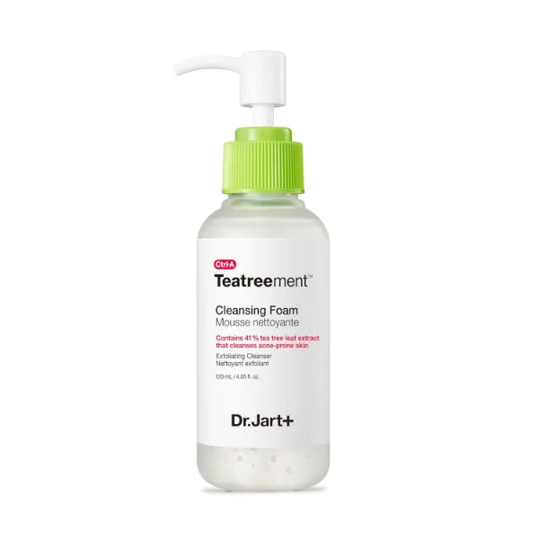 Dr.Jart+ Teatreement Cleansing Foam Face Wash for Oily Skin | Korean Skin Care, 100ml
