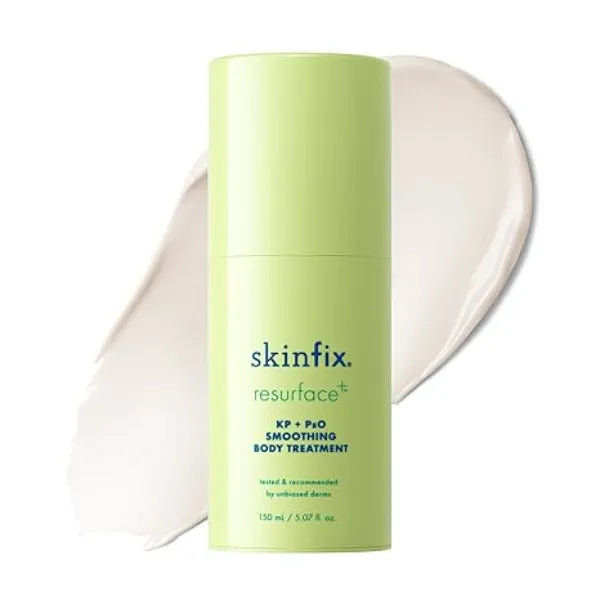 Skinfix KP + PsO Smoothing Body Treatment Clinical Grade Lactic Acid Smoothing Treatment for Keratosis Pilaris and Psoriasis Prone Skin Safe for Sensitive Skin