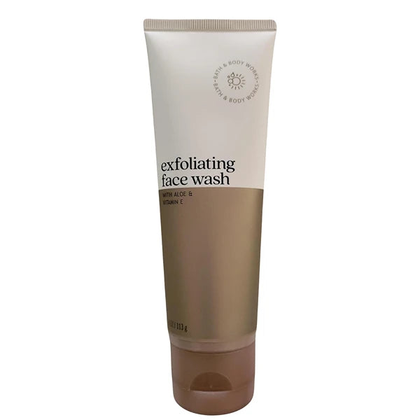 Bath & Body Works Exfoliating Face Wash With Aloe + Vitamin E 4 Ounces