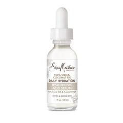 SHEA MOISTURE Hyaluronic Acid Serum for Dry Skin 100% Virgin Coconut Oil Paraben Free Face Serum 1 fl oz