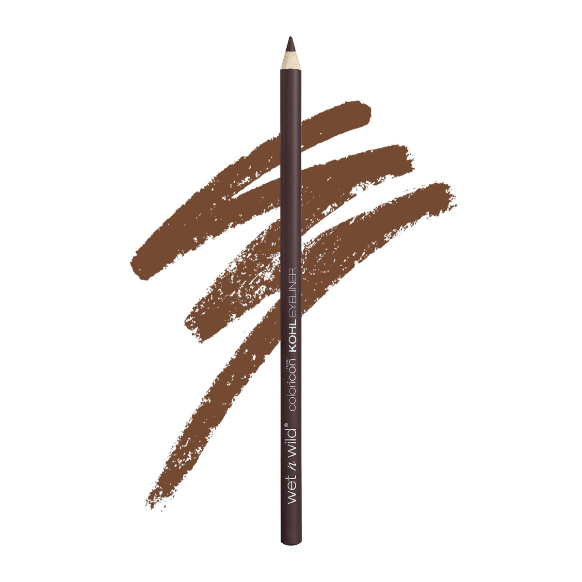 Wet n Wild Color Icon Eyeliner Pencil - Rich, Hyper-Pigmented Color, Smooth Creamy Application, Long-Lasting Matte Finish, Versatile, Cruelty-Free, Vegan - Seema Brown Now!