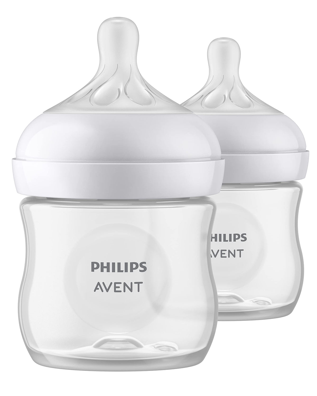 PHILIPS AVENT Baby Bottle with Natural Response , 4 Oz, 2 Count