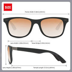 Polarized Sunglasses Mens Womens Cool Fishing Driving Hiking Ultralight Retro Wrap Around Travel sun glasses UV Protection