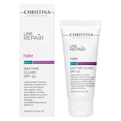Christina Line Repair Firm Daytime Guard SPF 50 – Lightweight Facial Sunscreen with Hyaluronic Acid & Resveratrol | Broad Spectrum UV Protection for All Skin Types