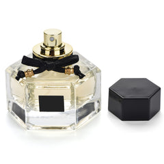 Women Perfume with Gift Packaging, Flowers and Wind Floral Atomizer Perfume, Glass Bottle Dancing Lady Fabulous Fragrance Perfume (8 x 8 x 6.5cm)(426 Pale Yellow Flower Dance)