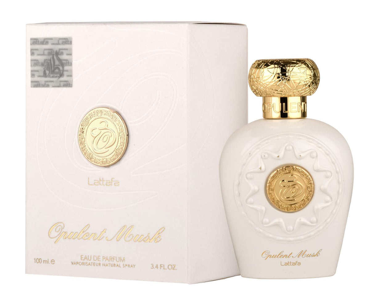 Lattafa Unisex Arabic Eau de Parfum Opulent Musk Perfume - 100ml