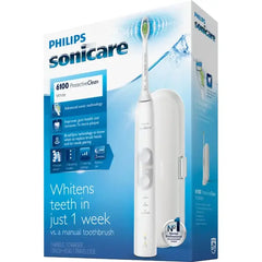 Philips Sonicare ProtectiveClean 6100 Rechargeable Toothbrush (HX6877/21) - White