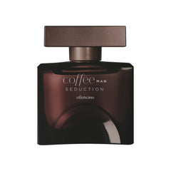 O Boticário Coffee Man Seduction Eau de Toilette, Long Lasting Cologne for Men, Fresh Woody Men's Fragrance, 3.4 Ounce