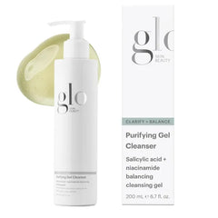 Glo Skin Beauty Purifying Gel Cleanser – Salicylic Acid & Niacinamide Face Wash for Clear, Balanced Skin