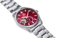 Orient Automatic/Hand-Winding Semi-Skeleton Dress Watch with Sapphire Crystal