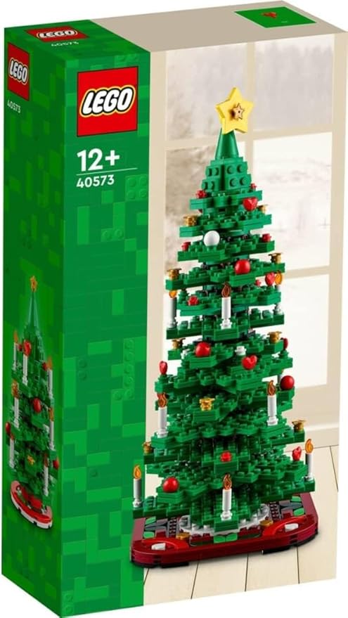 LEGO Christmas Tree Toy Building Set for 9 Plus Year Old Boys & Girls, Collectible Festive Decoration for Home Decor, Encourages Imaginative Play, Family Crafts Activity, Gift Idea for Kids 40573