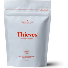 Young Living Thieves Essential Oil Infused Cough Drops 30 Drops Soothe Throat & Refresh Breath Natural Blend of Essential Oils