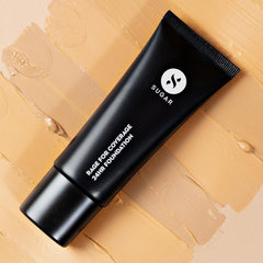 SUGAR Cosmetics Rage For Coverage 24Hr Foundation - 32 Cortado | Medium, Golden Undertone - 25 ml | Full Coverage, Ultra Creamy Longlasting Foundation