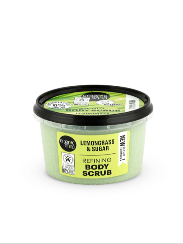 Organic Shop Refining Body Scrub Lemongrass (250ml)