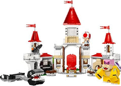 LEGO Super Mario Battle with Roy at Peach’s Castle Set, Nintendo Character Building Toy for 7 Plus Year Old Boys & Girls, with 3 Figures, Adventure Playset, Gifts for Kids and Gamers 71435