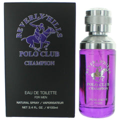 Beverly Hills Polo Club BHPC Champion Eau De Toilette 3.4oz For Men