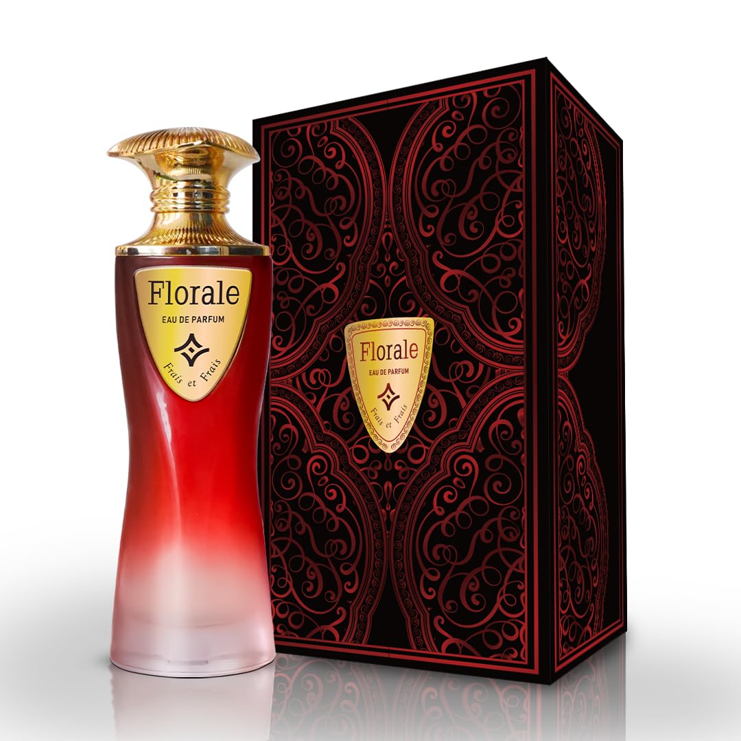 Frais Et Frais Florale Perfume- Eau de Parfum for Unisex Woody-Spicy Fragrance with Cardamom, Iris & Sandalwood - 100ML