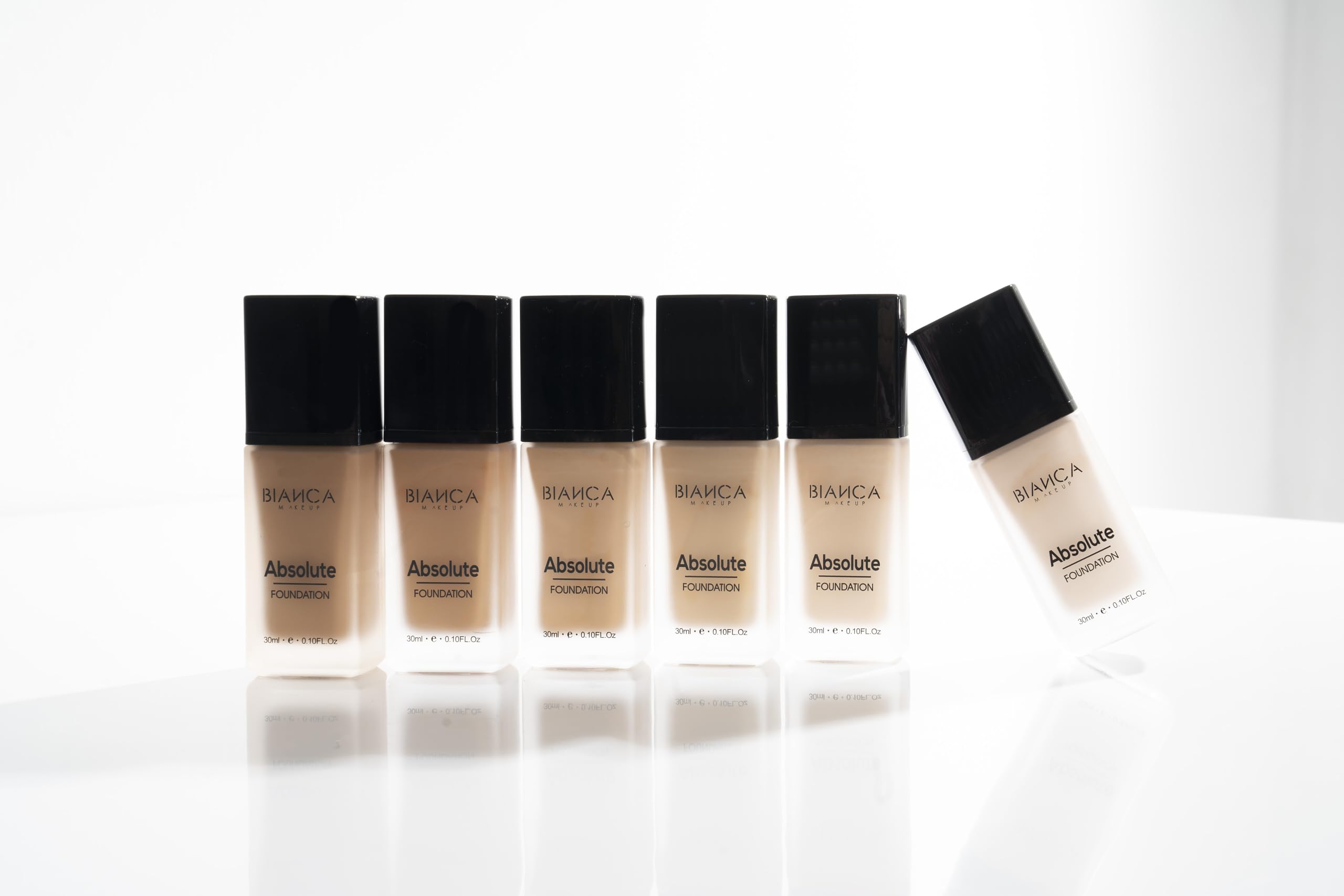 Absolute Foundation by Bianca Makeup - Full Coverage (Bronze, 0.10 Fl Oz)