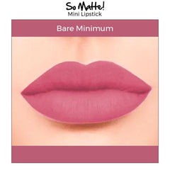Nykaa So Matte! Mini Lipstick Super matte finish lipstick with jojoba oil fortified formula, long-wearing & weightless (Bare Minimum - 47 M)