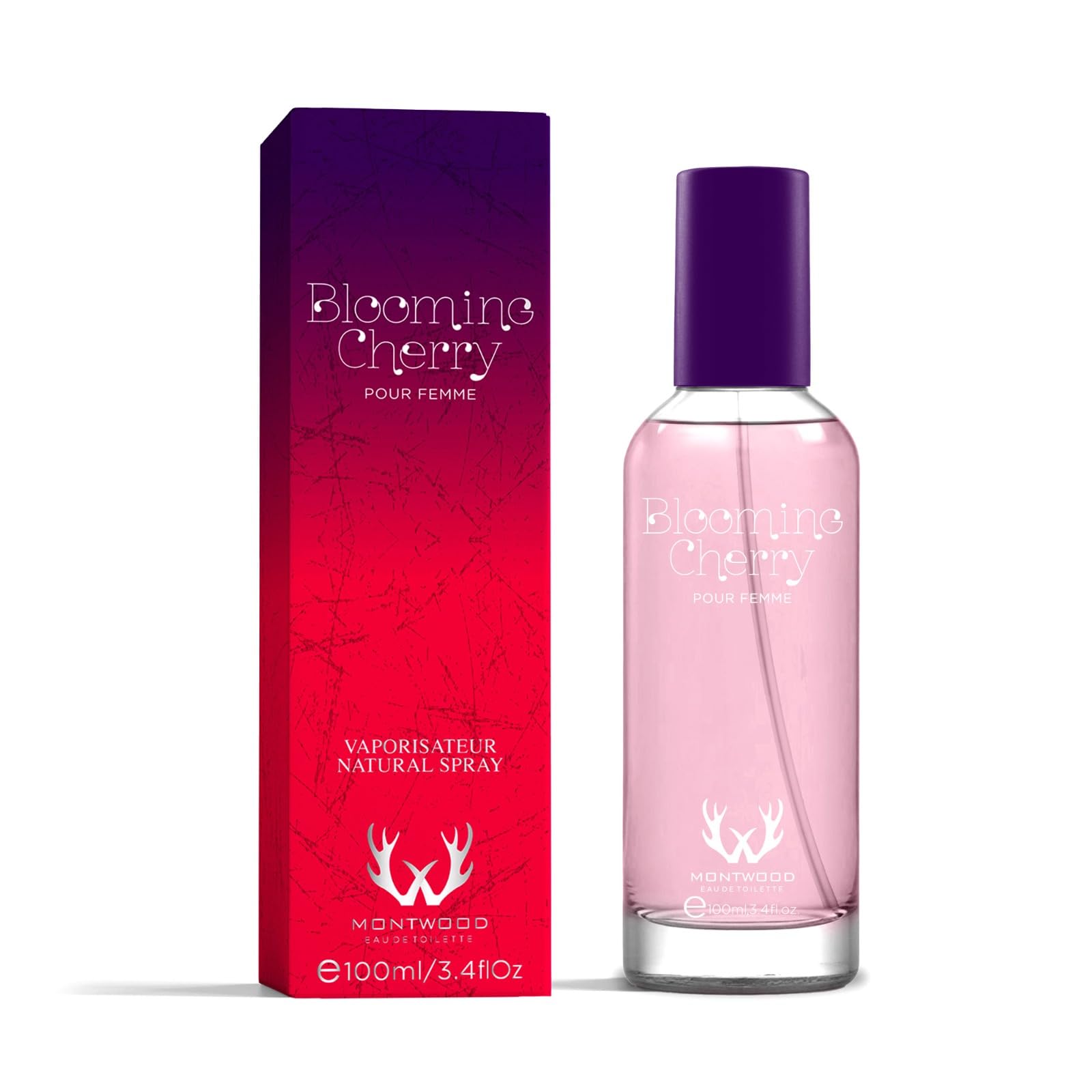 Montwood Blooming Cherry Pour Femme: Eau de Toilette Pour Femme | Perfume for Women 100ml