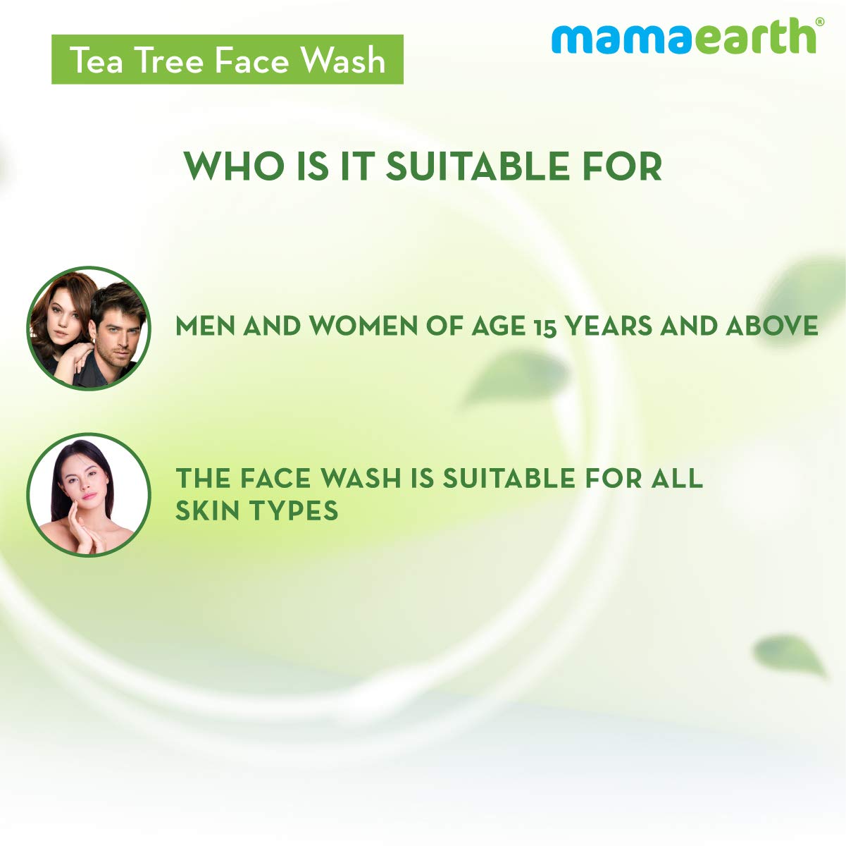 Mamaearth Tea Tree Face Wash with Neem for Acne & Pimples - 250ml