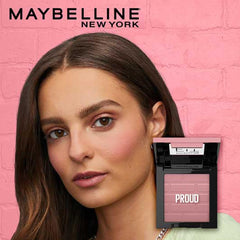 Maybelline New York Blush, True to Colour Result, Fit Me Mono Blush, 40 Proud, 4.5 g