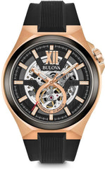 Bulova Men's Watch, Automatic - 98A178 - Rose Gold-tone