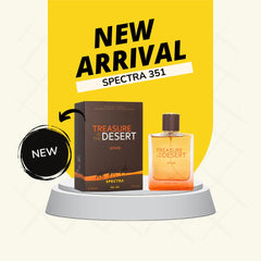 Spectra 351 Treasure In The Desert Vetiver EDP for Men - 100ml