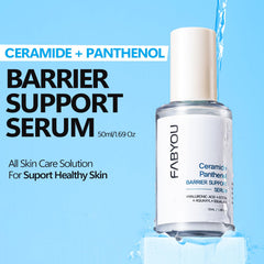 FABYOU Ceramide Panthenol Skin Barrier Support Serum 50ml – Korean Skincare with Deep Absorption for Strengthening the Skin Barrier & Long-Lasting Hydration, Ultra-Low Molecule Formula