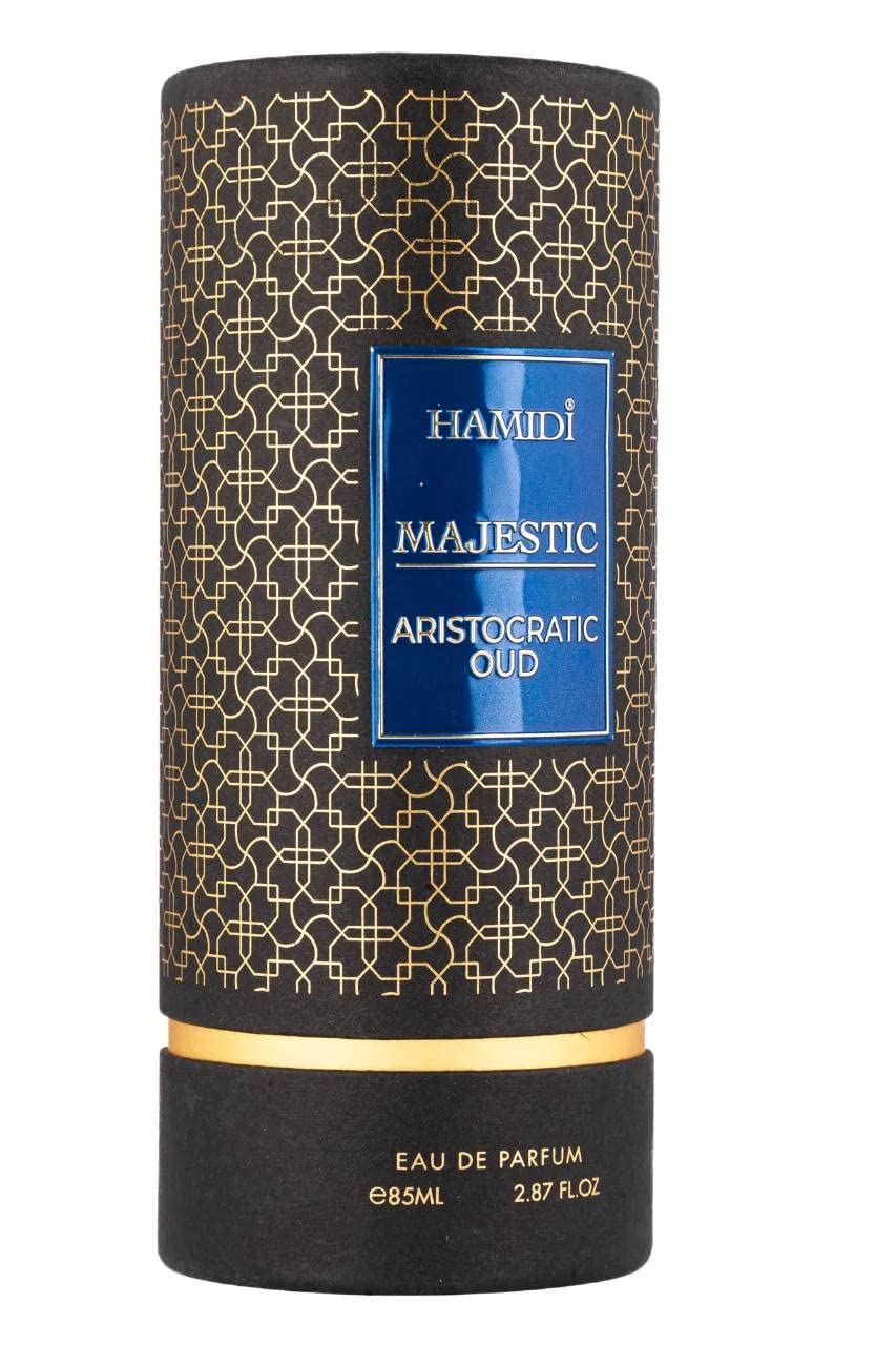 Hamidi Majestic Aristocratic Oud Perfume for Unisex Oriental Eau De Parfum 85ml, Perfumes for Men and Women