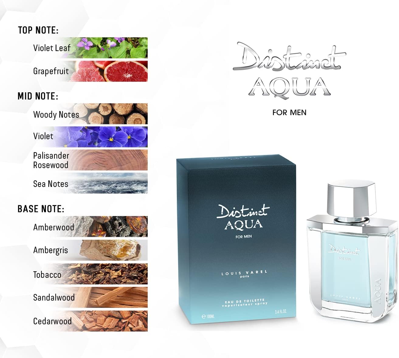 DISTINCT AQUA MEN EDT 100ML