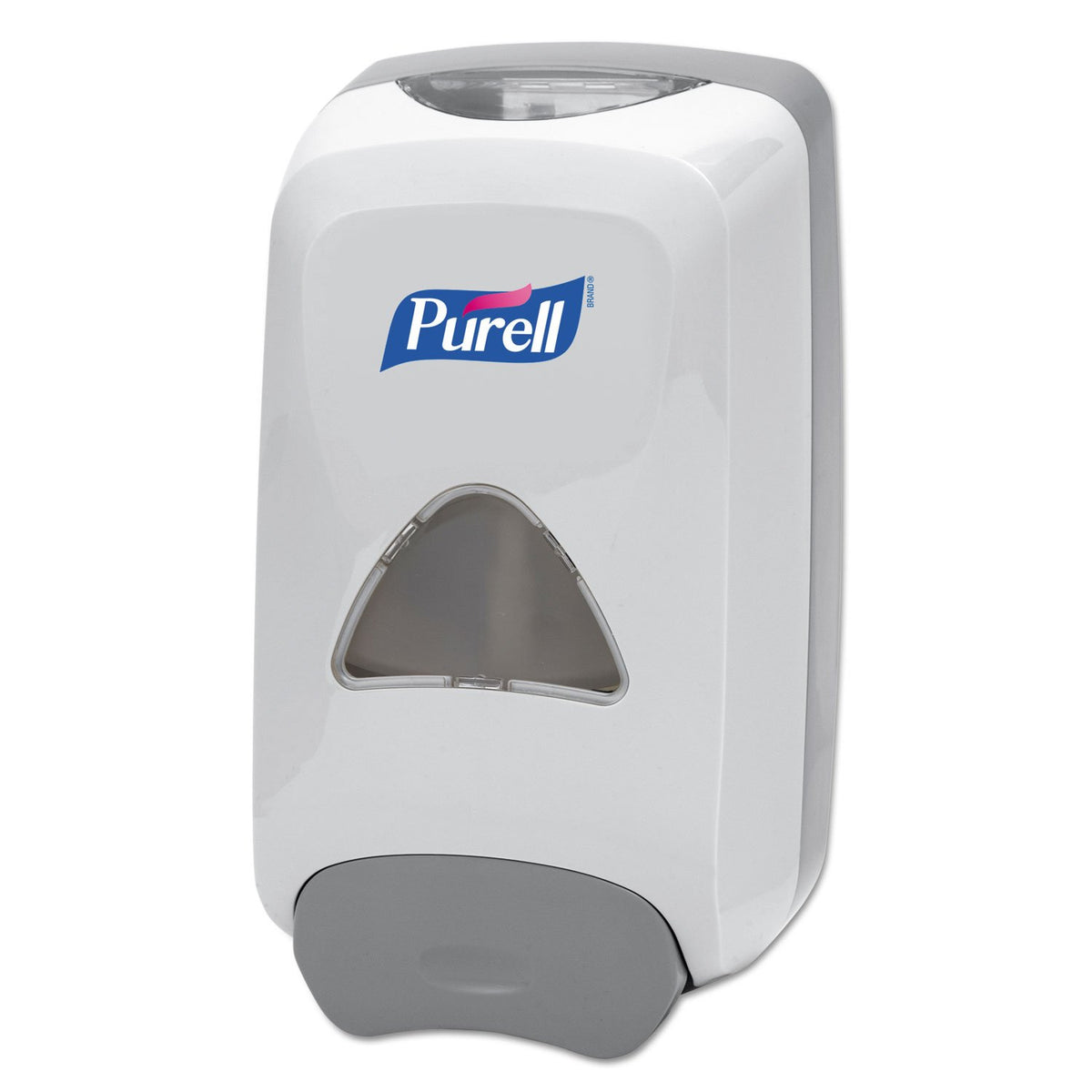 PURELL FMX-12 Push-Style Hand Sanitizer Foam Dispenser, White, Dispenser for 1200 mL PURELL FMX-12 Sanitizer Foam Refill - 5120-06