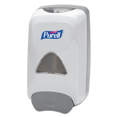 PURELL FMX-12 Push-Style Hand Sanitizer Foam Dispenser, White, Dispenser for 1200 mL PURELL FMX-12 Sanitizer Foam Refill - 5120-06