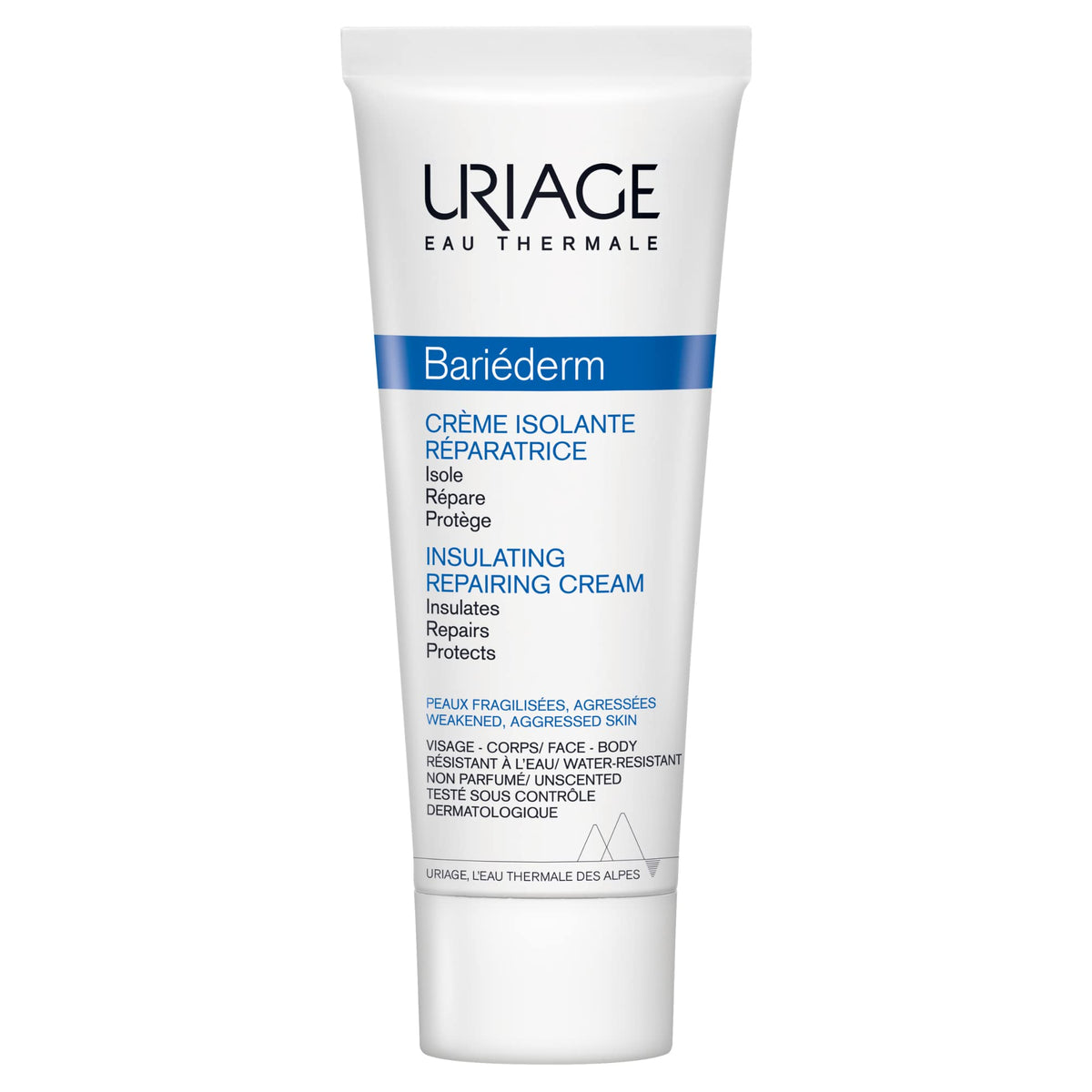 Uriage Bariederm Insulating Repairing Cream 75Ml, Fragrance-free, paraben-free