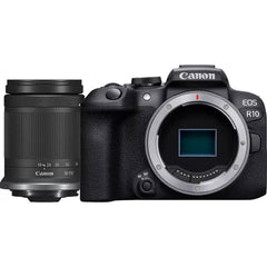 Canon Eos R10 Mirrorless Camera with RF-S 18-150MM F3.5-6.3 IS STM Camera Lens - Black