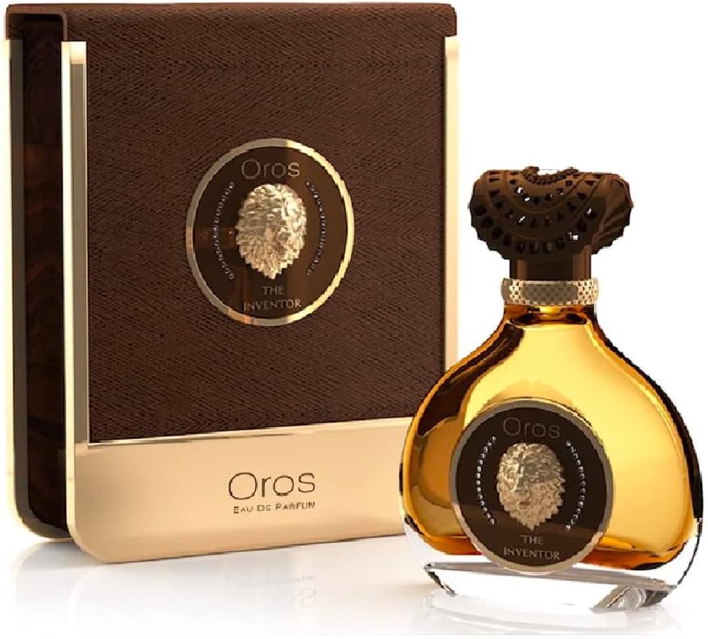 Armaf Perfumes Oros The Inventor Brown Made with Crystal From Swarovski Eau De Parfum 85ml / 2.9 fl. oz Fragrance