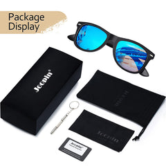 Joopin Polarized Sunglasses Men Women, Classic Square Sun Glasses 100% UV Protection Driving Fishing