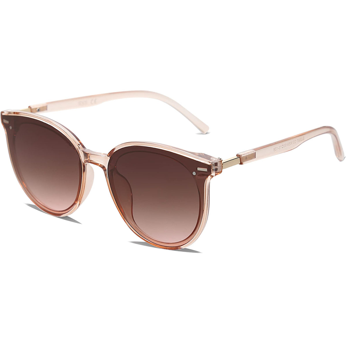SOJOS Classic Retro Round Sunglasses Women Men Large Glasses SJ2067