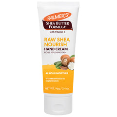 Palmer's Raw Shea Nourish Hand Cream-With Vitamin E-48 Hrs Moisture -Restore Skin-Soothes and nourishes Dry,Cracked Hands-Apply Daily-Free From Parabens,Phthalate & Dyes, Mineral Oil-Unisex-96g