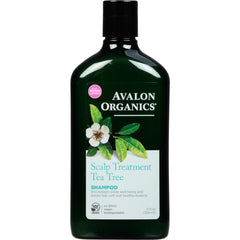 Avalon Organics, Shampoo, Scalp Treatment, Tea Tree, 11 fl oz (325 ml)