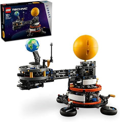 LEGO Technic Planet Earth and Moon in Orbit Model Building Set, Outer Space Toys for 10 Plus Year Old Kids, Boys & Girls, Solar System Toy for Imaginative, Independent Play, Birthday Gift Idea 42179