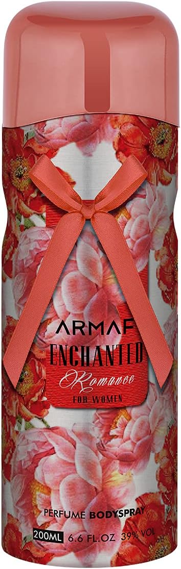 Armaf Enchanted Romance body spray for women 200ml - freshness all day - fragrance - perfume for women - bodyspray, body mist, body splash