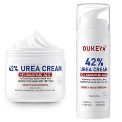 OUKEYA Urea Cream 42 Percent plus Salicylic Acid 2% Urea Cream 42 Percent For Feet Maximum Strength