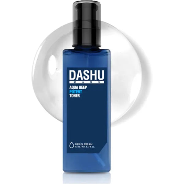 DASHU Men’s Aqua Deep Potent Toner Pore-Tightening, Anti-Aging Facial Toner for All Skin Types